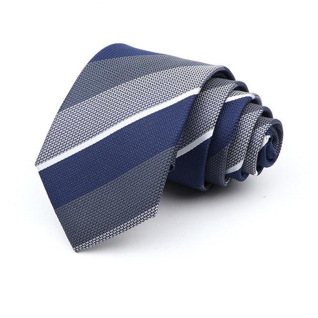 6cm Casual Ties For Men Skinny Tie Fashion Polyester Plaid - Amazitshop