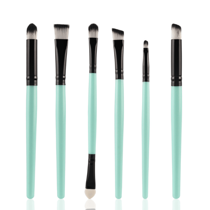 6PCS eye makeup cosmetics 2021 Brushes Set for Eyeshadow eyebrow lip eyeliner brush beauty make up tools - Amazitshop
