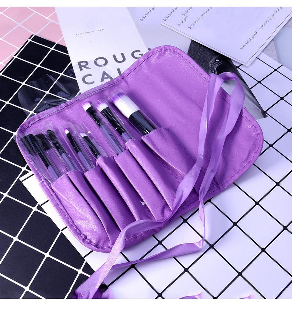 7 Makeup Tools Makeup Brushes Portable Full Makeup Brushes - Amazitshop