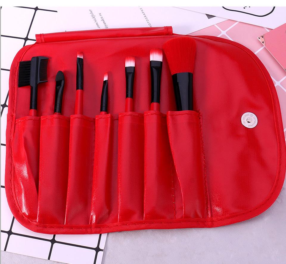 7 Makeup Tools Makeup Brushes Portable Full Makeup Brushes - Amazitshop