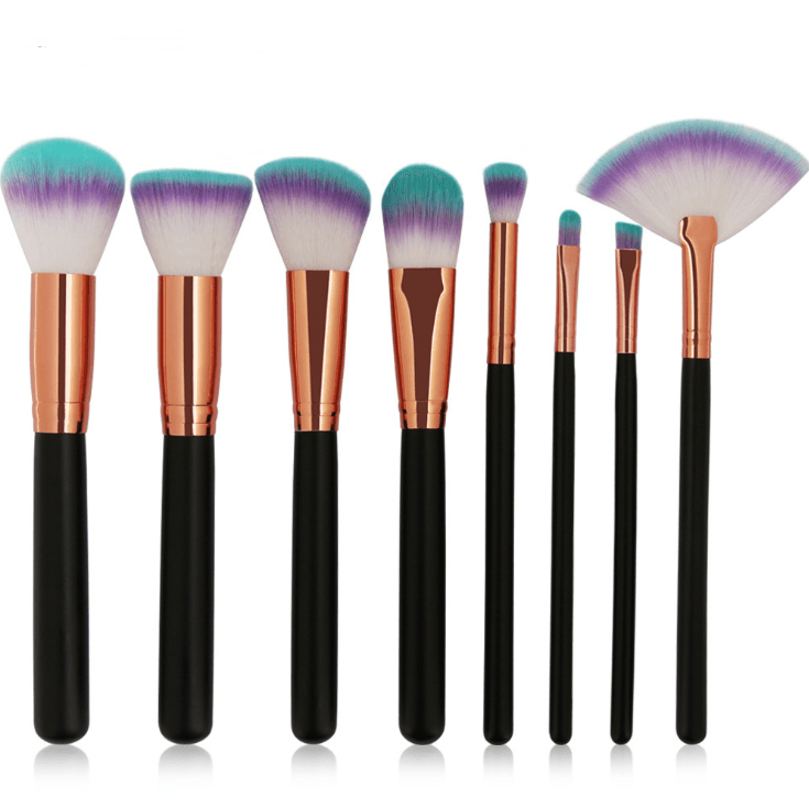 8 makeup brushes - Amazitshop