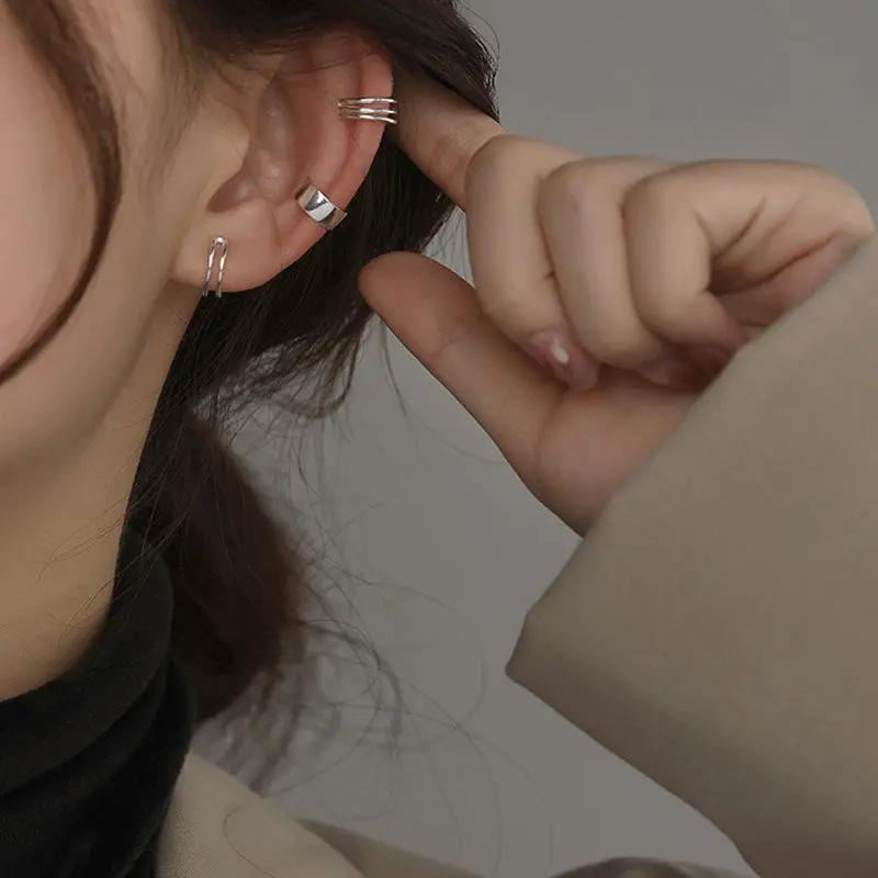 Simple And Versatile Ear Clips For Women by amazitshop