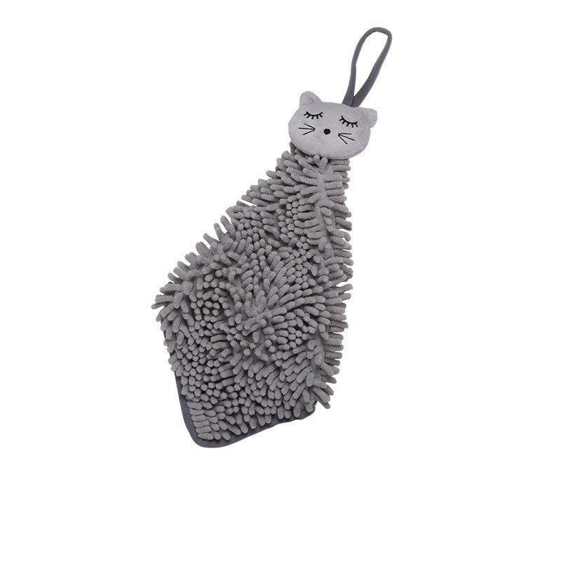 Absorbent Thickened Kitchen Dishwashing Rag Bathroom Hand Towel - Amazitshop