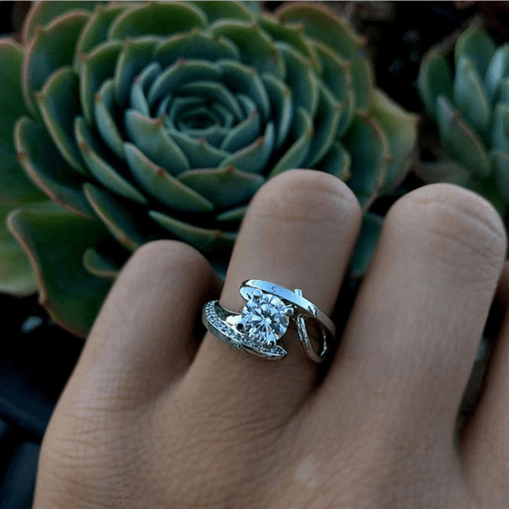 Accessories Fashion Lady Engagement Rings Jewelry - Amazitshop