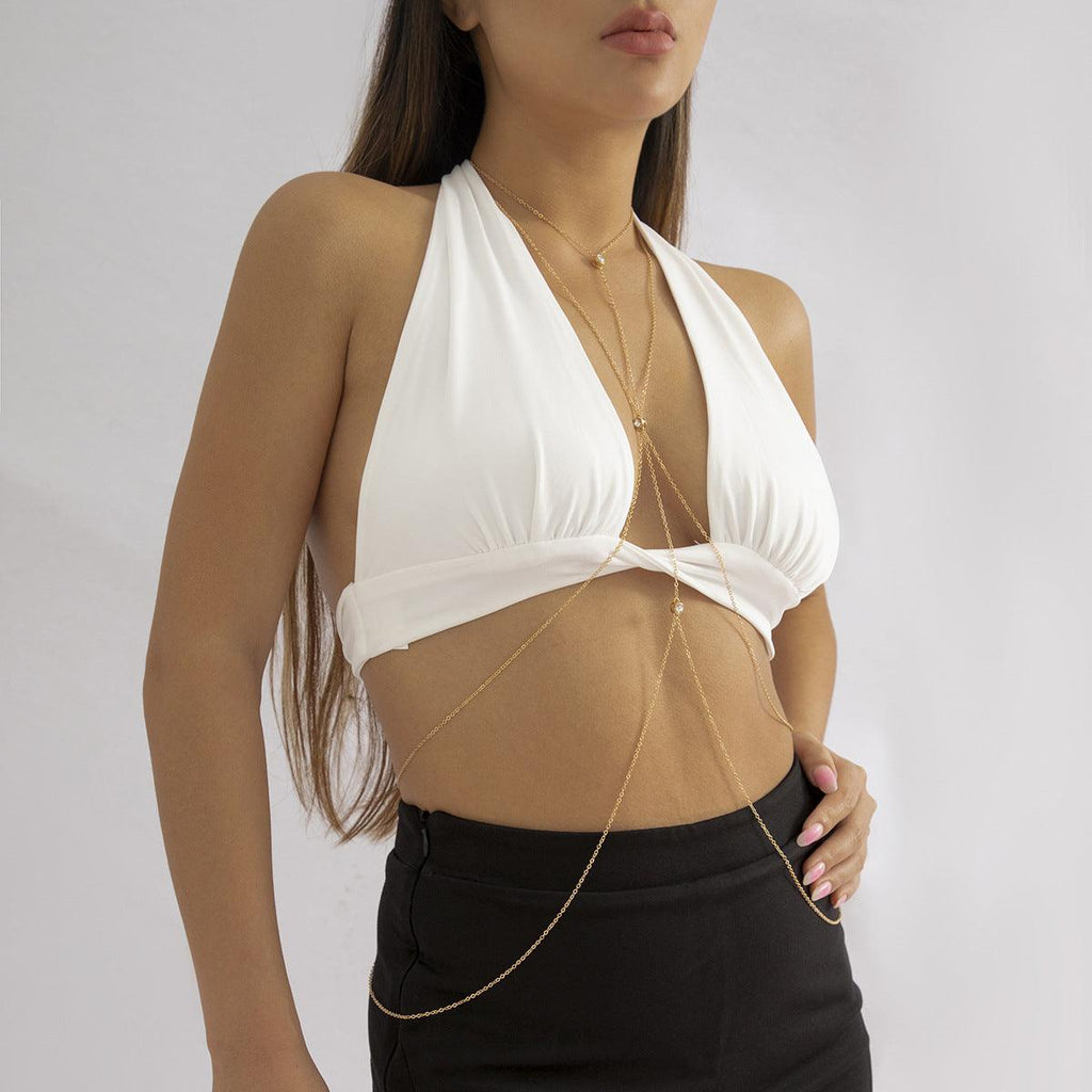 Accessories Simple Bikini Metal Fringe Accessories - Amazitshop