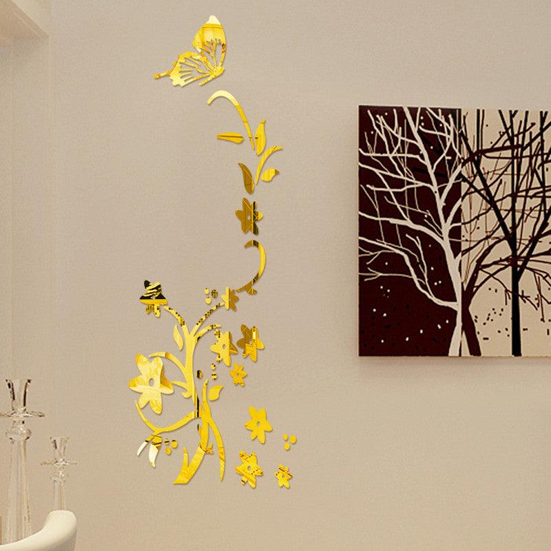 Acrylic Mirror Stickers Home Decoration Stickers - Amazitshop