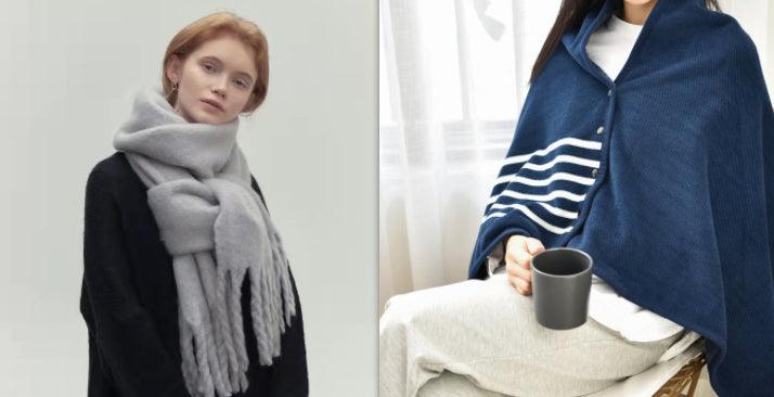 All - match Soft Glutinous Idle Style Thermal Long Scarf - Amazitshop