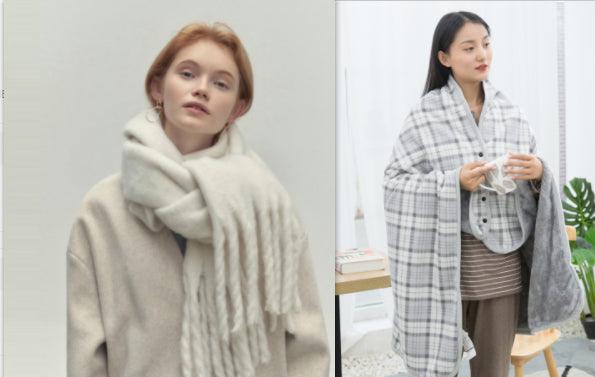 All - match Soft Glutinous Idle Style Thermal Long Scarf - Amazitshop