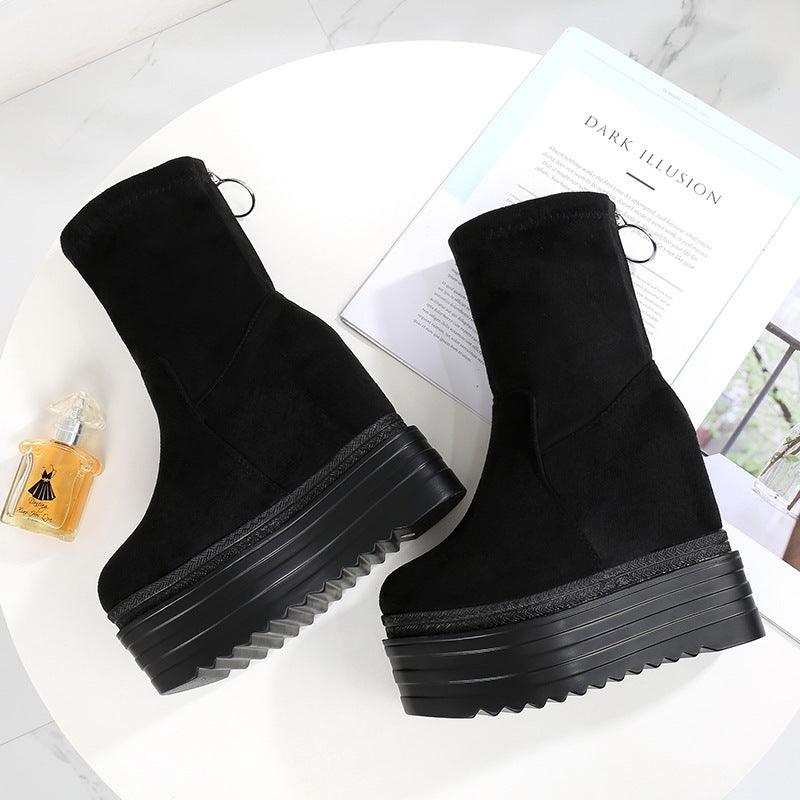 All - matching Korean Martin Boots Women's Platform - Amazitshop
