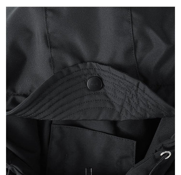 American - style Shell Jacket Cotton - padded Clothes - Amazitshop