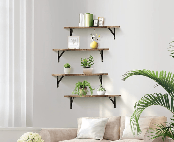 American Style Wooden Wall Shelving - Amazitshop