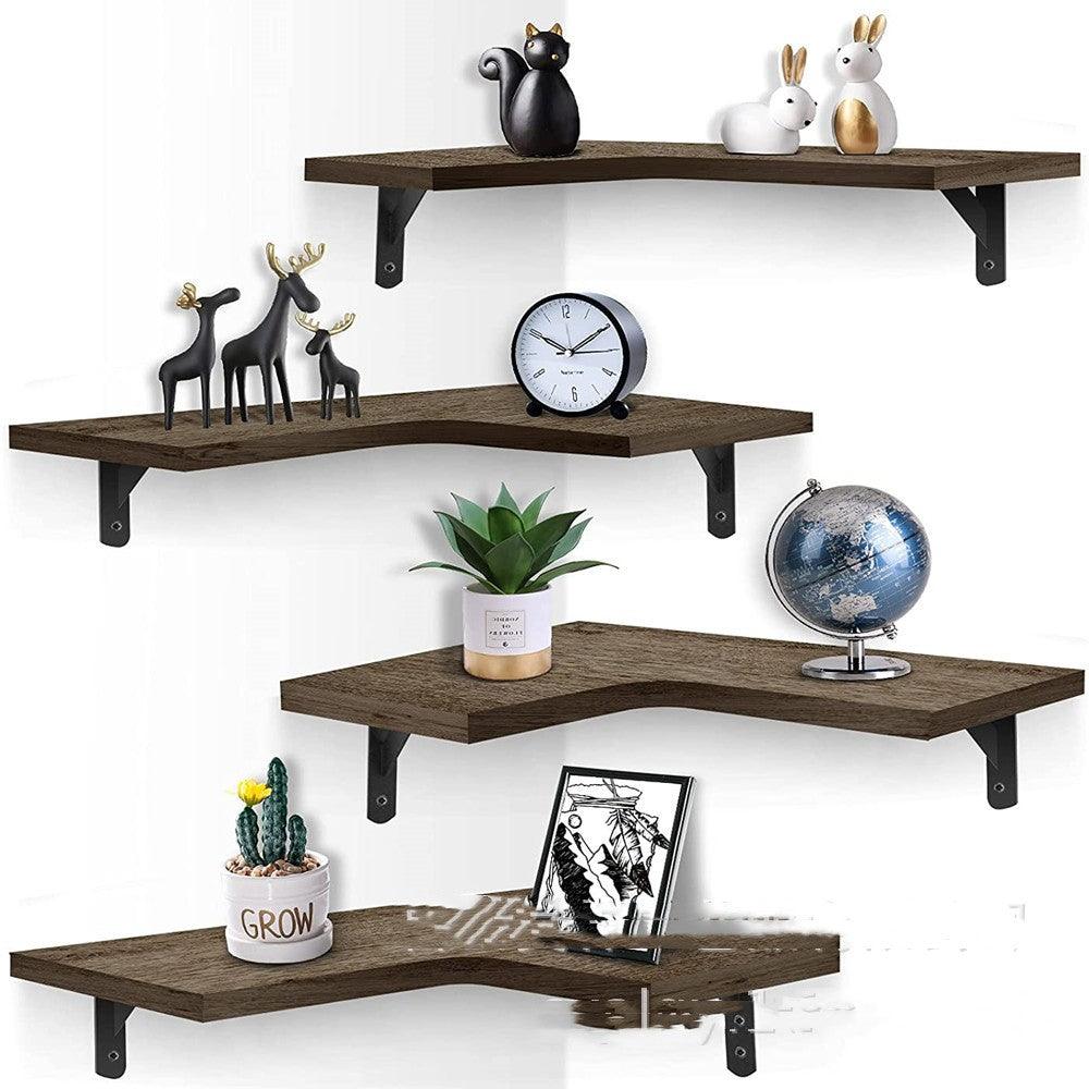 American Style Wooden Wall Shelving - Amazitshop