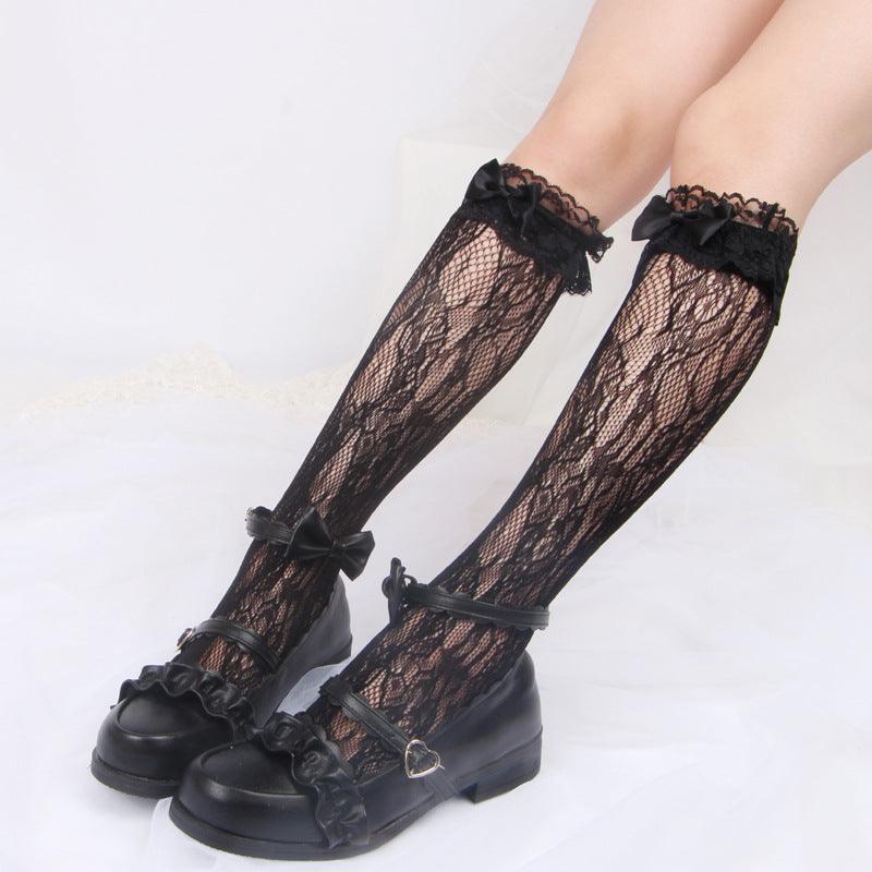 Anime Stockings Korean Cute Soft Girl Lace Socks - Amazitshop
