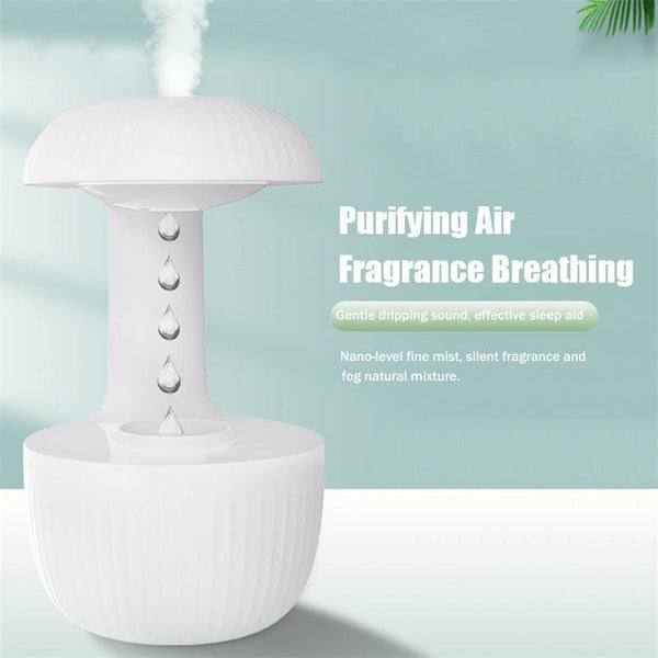 Anti - gravity Air Humidifier Mute Countercurrent Humidifier Levitating Water Drops Cool Mist Maker Fogger Relieve Fatigue - Amazitshop
