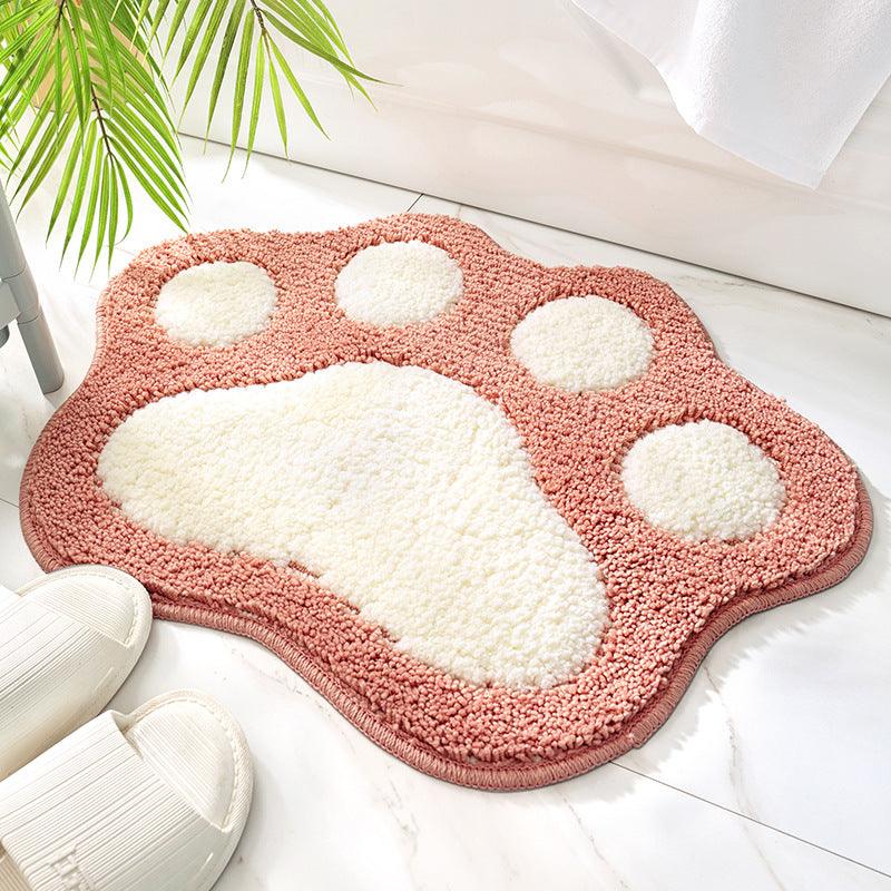 Anti - Slip Mat Bathroom Carpet Door Mat Cute Bathroom Foot Mat - Amazitshop