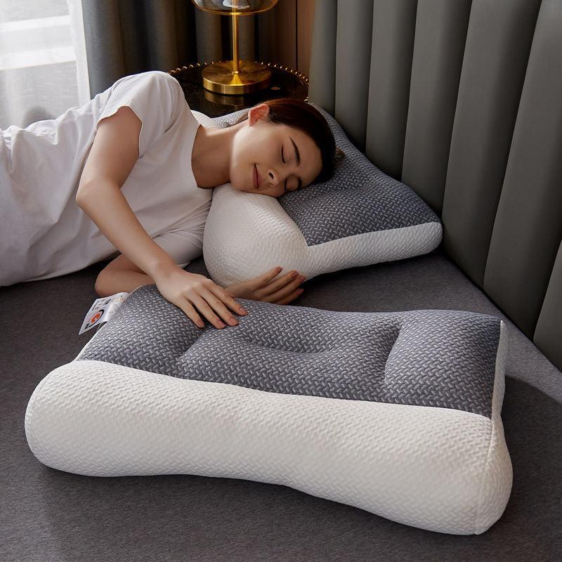 Anti - Traction Zoned Knitted Neck Support Pillow Insert - Amazitshop