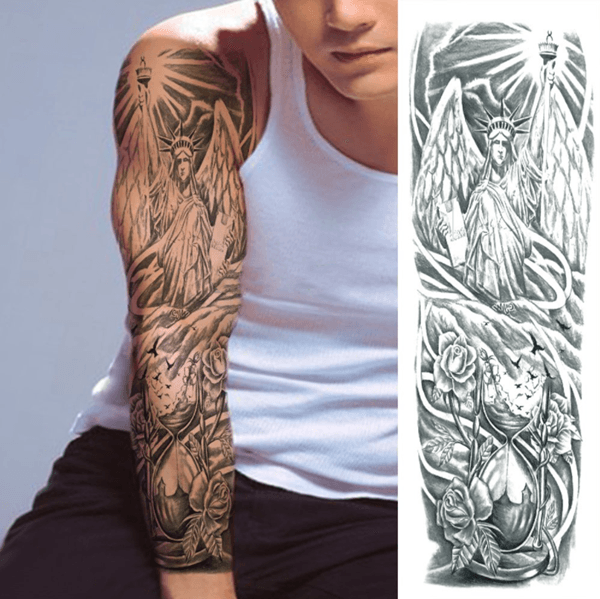 Arm Tattoo Sticker Full Arm Tattoo Sticker - Amazitshop