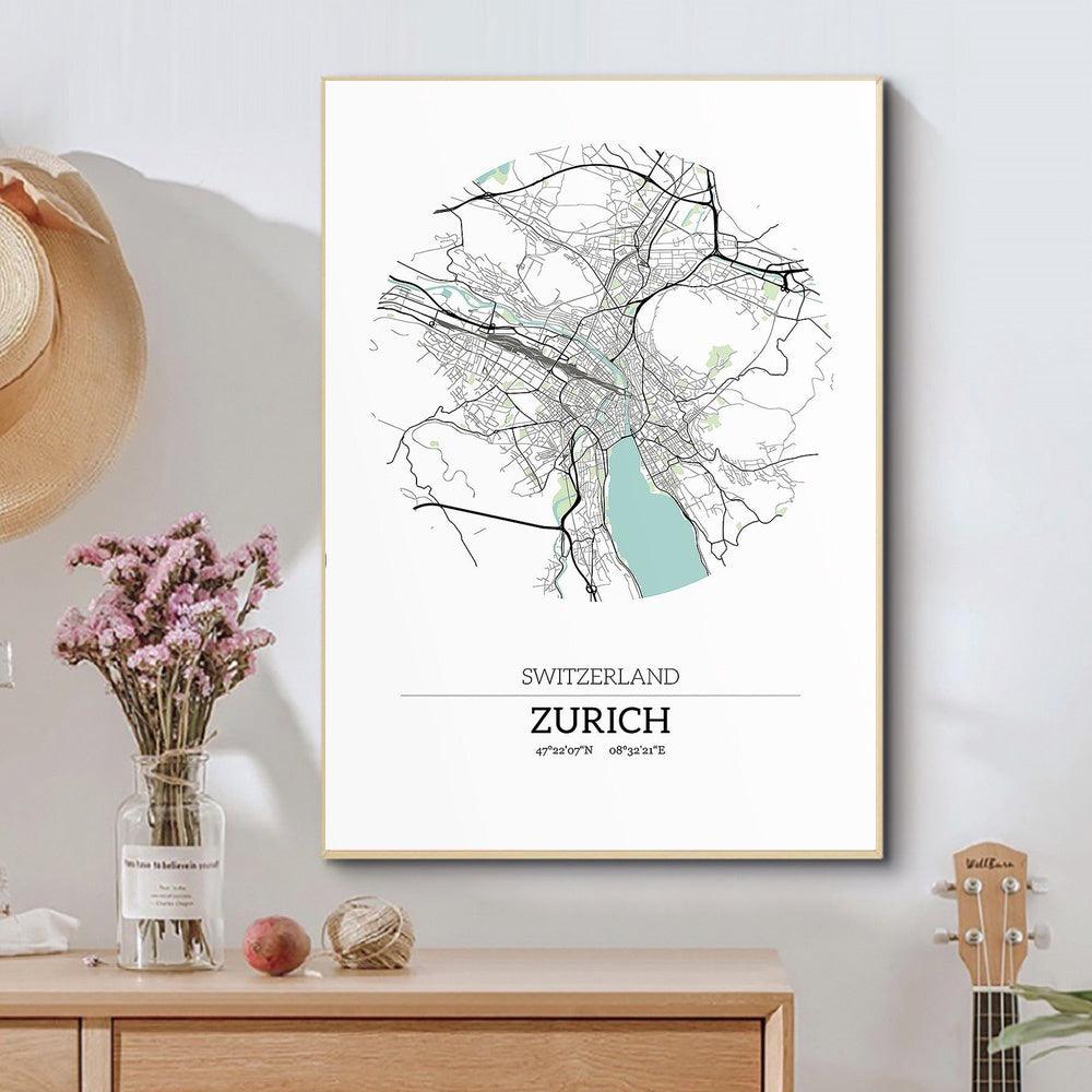 Art Gallery Custom Decorative Painting Canvas - Amazitshop