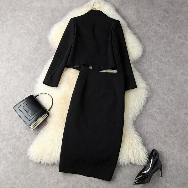 Autumn And Winter Ladies Office Dress Suit Women - Amazitshop