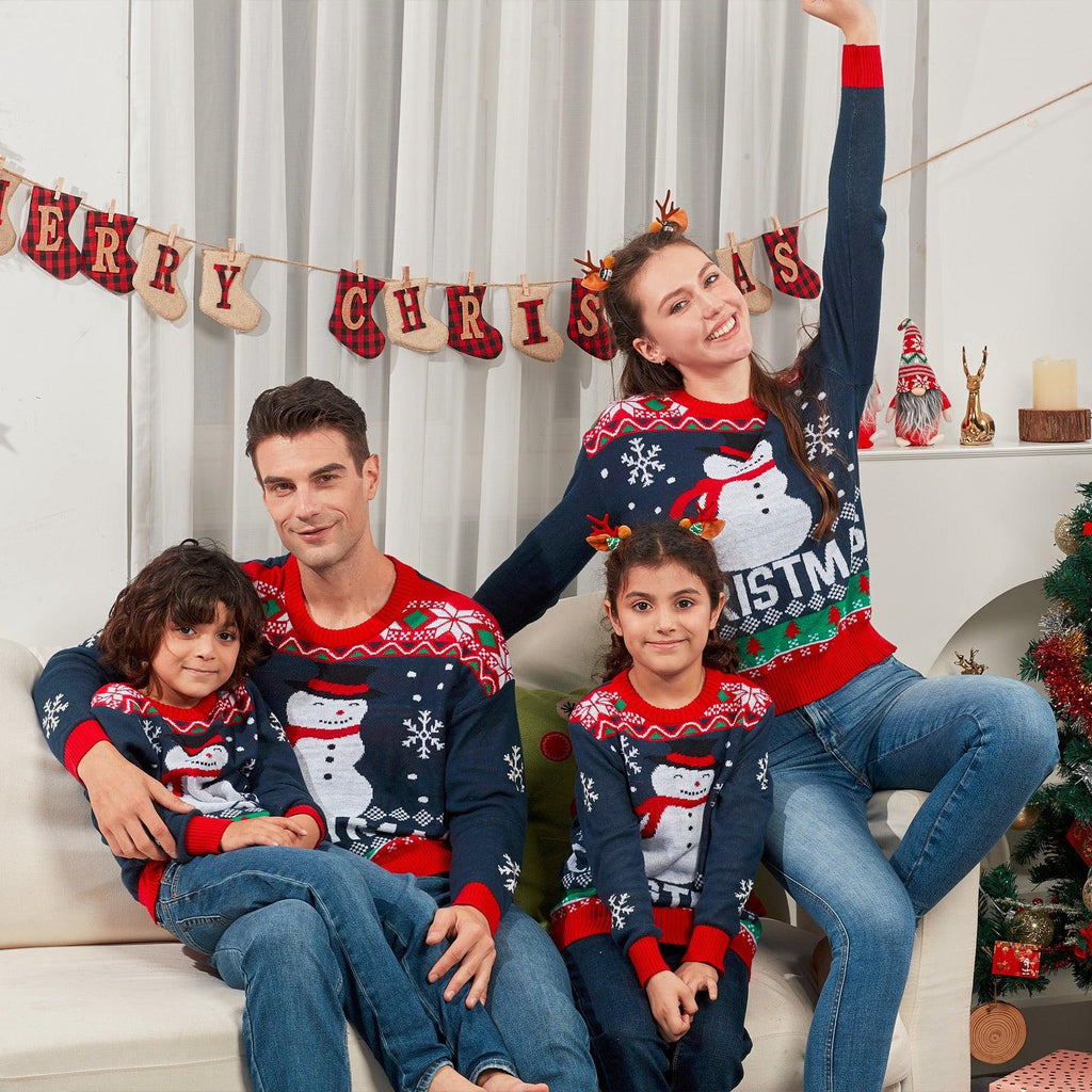 Autumn And Winter New Children's Christmas Clothing Elf Sweater Pullover Long Sleeve Sweater - Amazitshop