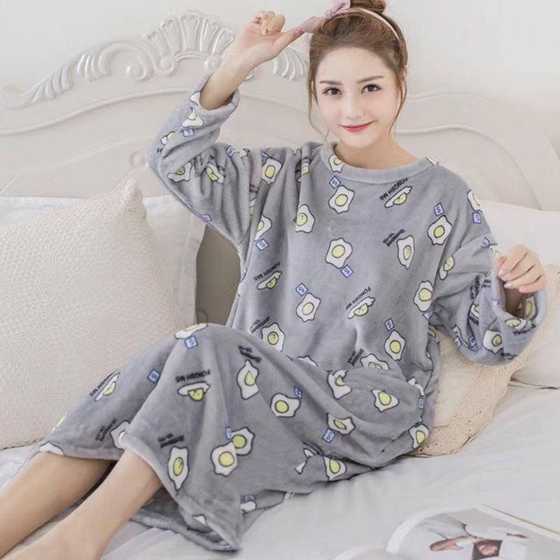 Autumn And Winter Pajamas Women Winter Flannel Pajamas Women - Amazitshop