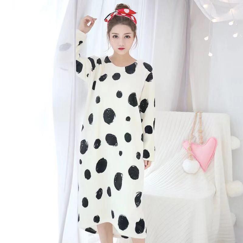 Autumn And Winter Pajamas Women Winter Flannel Pajamas Women - Amazitshop