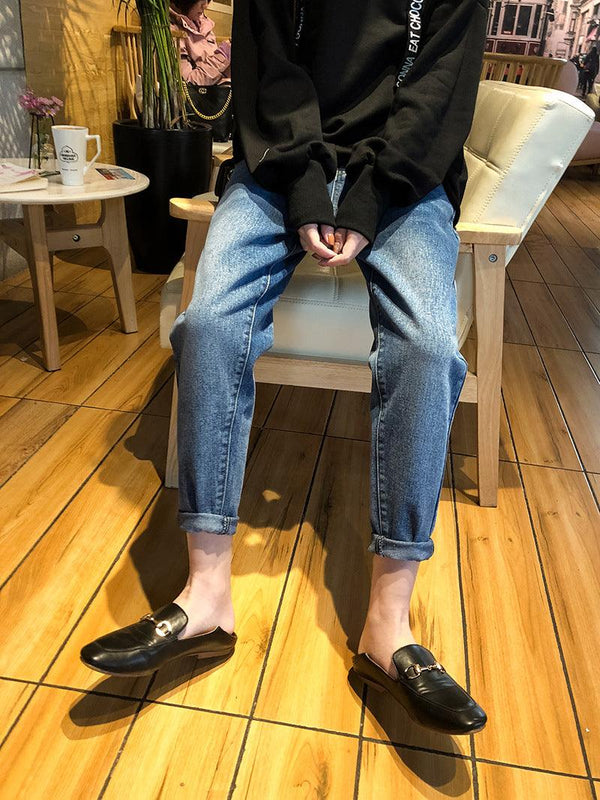 Autumn and winter pregnant women pants plus velvet loose harem pants warm pregnant women daddy pants pregnant belly lift - Amazitshop