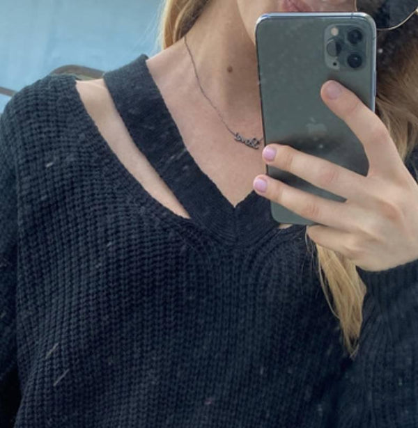 Autumn and winter solid knitwear - Amazitshop