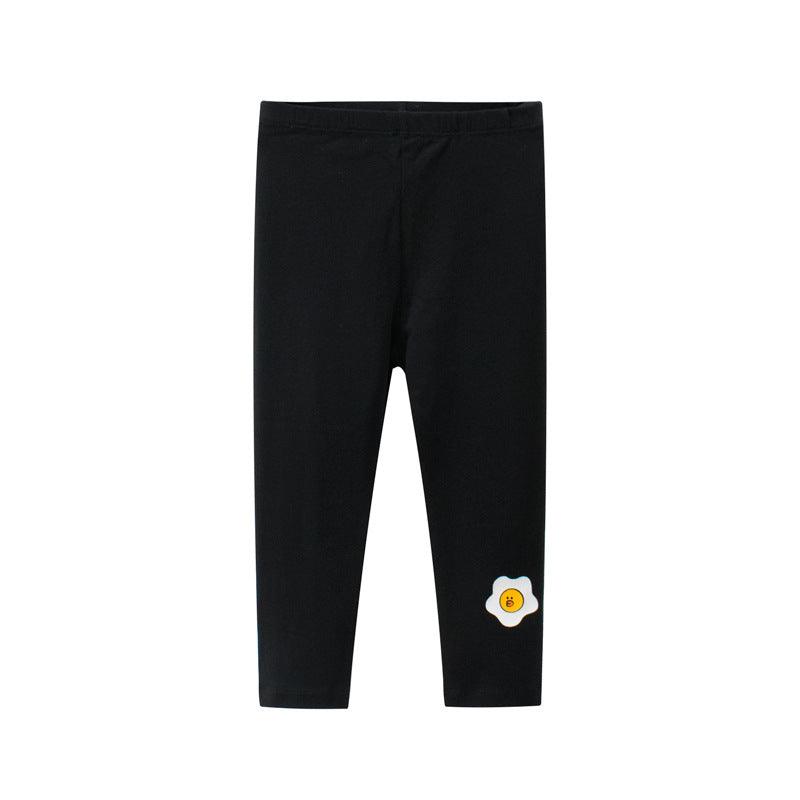 Autumn New Product Korean Girl Leggings Baby Stretch Trousers - Amazitshop