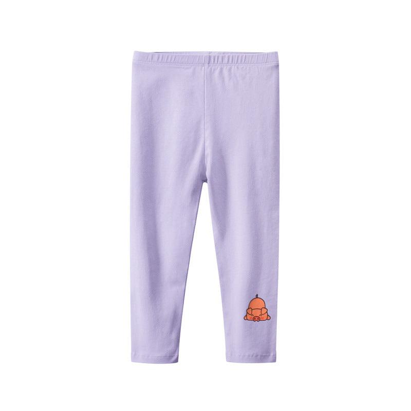 Autumn New Product Korean Girl Leggings Baby Stretch Trousers - Amazitshop