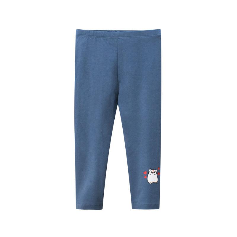 Autumn New Product Korean Girl Leggings Baby Stretch Trousers - Amazitshop