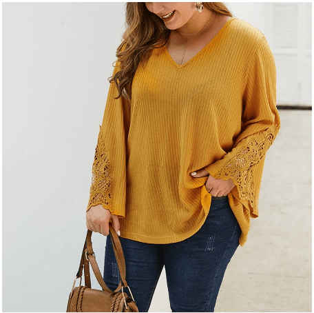 Autumn/winter sweater fat MM top - Amazitshop