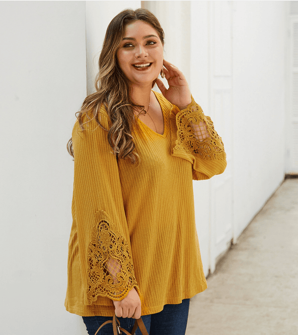 Autumn/winter sweater fat MM top - Amazitshop