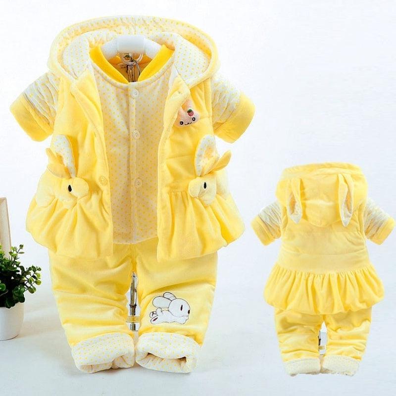 Baby Autumn Clothing Girls Autumn And Winter Clothing Suits - Amazitshop