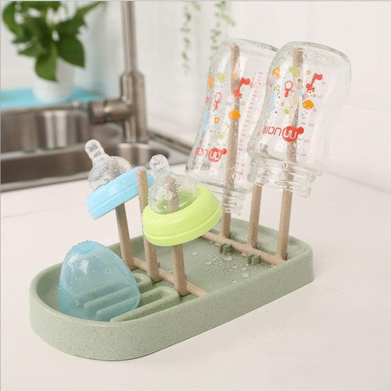 Baby Bottle Drying Rack Drying Rack Drain Stand Water Cup Holder Storage Box - Amazitshop