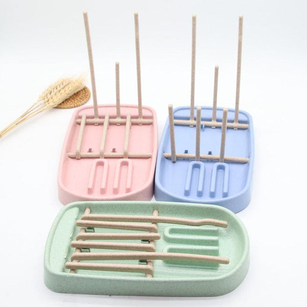 Baby Bottle Drying Rack Drying Rack Drain Stand Water Cup Holder Storage Box - Amazitshop