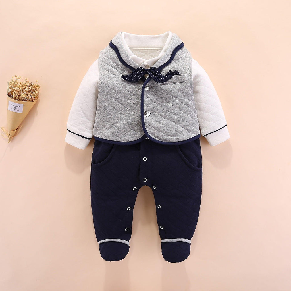 Baby Boy Gentleman Outfit British Footwear - Amazitshop