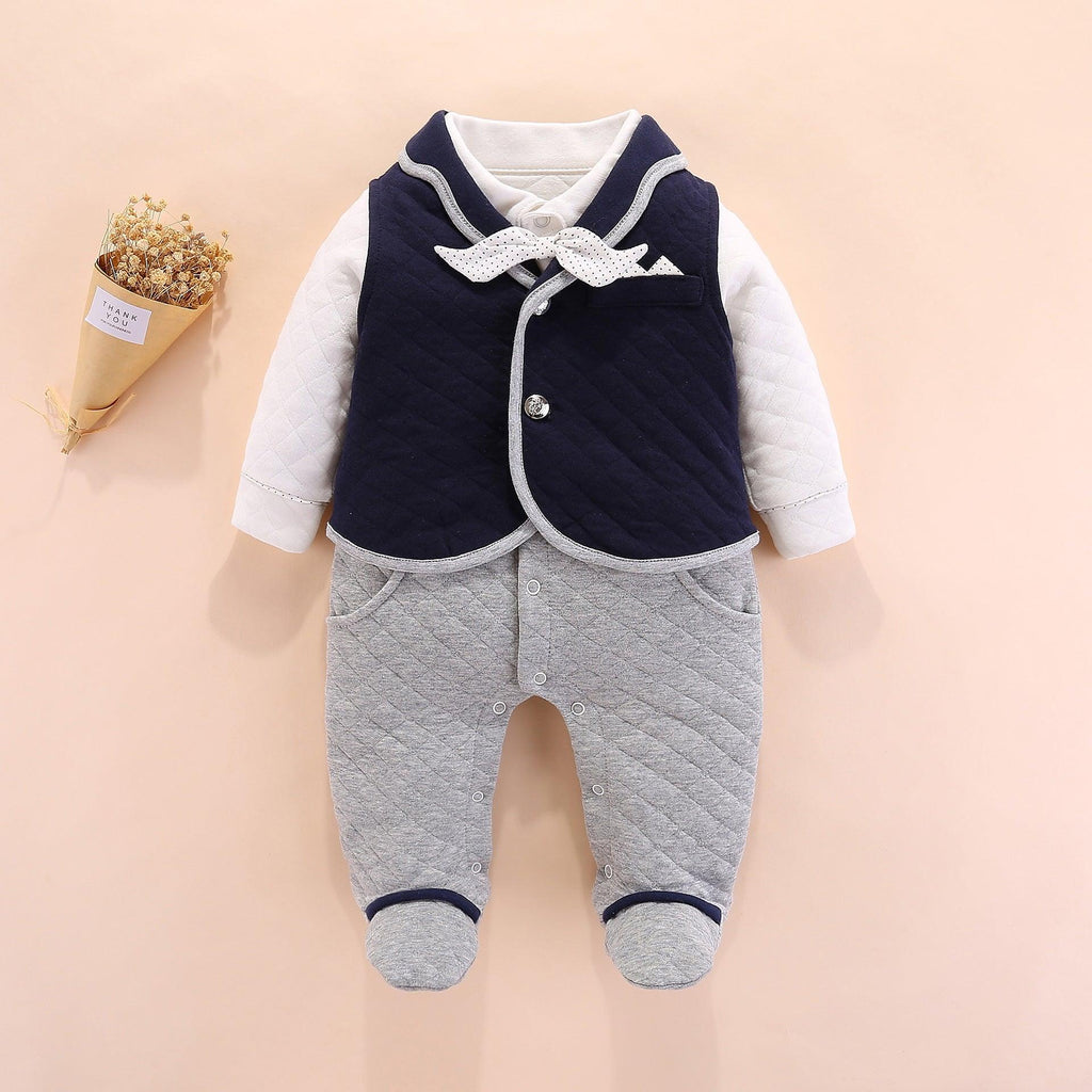 Baby Boy Gentleman Outfit British Footwear - Amazitshop