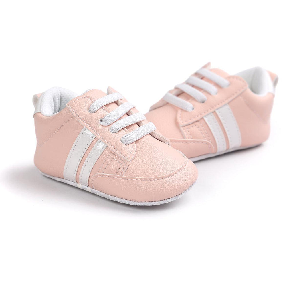 Baby Boy Girl Moccasins Shoes Infant PU Leather Non - slip Soft Newborn Sneakers - Amazitshop