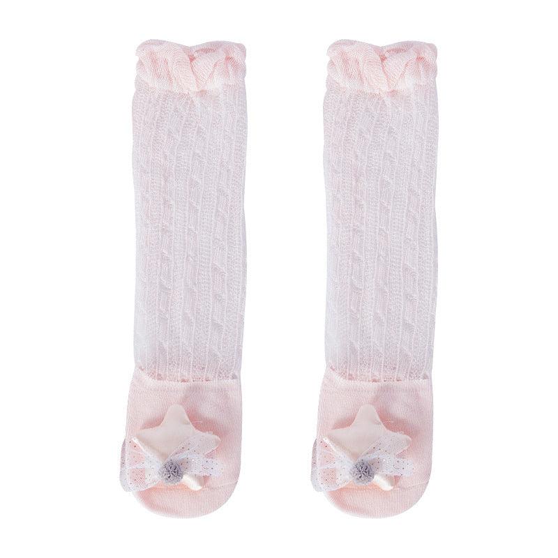 Baby Floor Kids Children Cotton Cartoon Summer Breathable Anti - mosquito Anti Skid Slip Toddler Slipper - Amazitshop