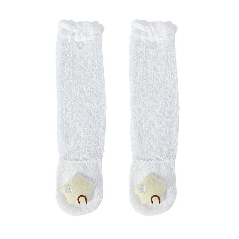 Baby Floor Kids Children Cotton Cartoon Summer Breathable Anti - mosquito Anti Skid Slip Toddler Slipper - Amazitshop