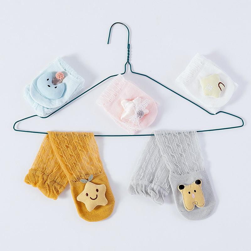 Baby Floor Kids Children Cotton Cartoon Summer Breathable Anti - mosquito Anti Skid Slip Toddler Slipper - Amazitshop