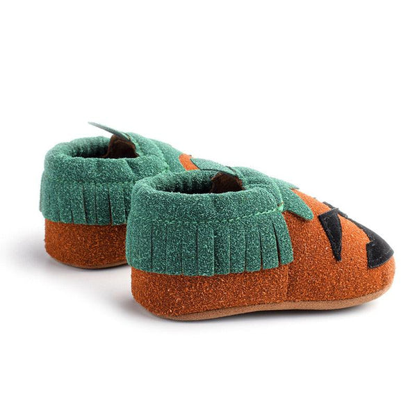Baby Girls Boys Halloween Pumpkin Cosplay Slip - on Shoes Soft First Walking Children Canvas Shoes Kids Girls Walking Shoes - Amazitshop
