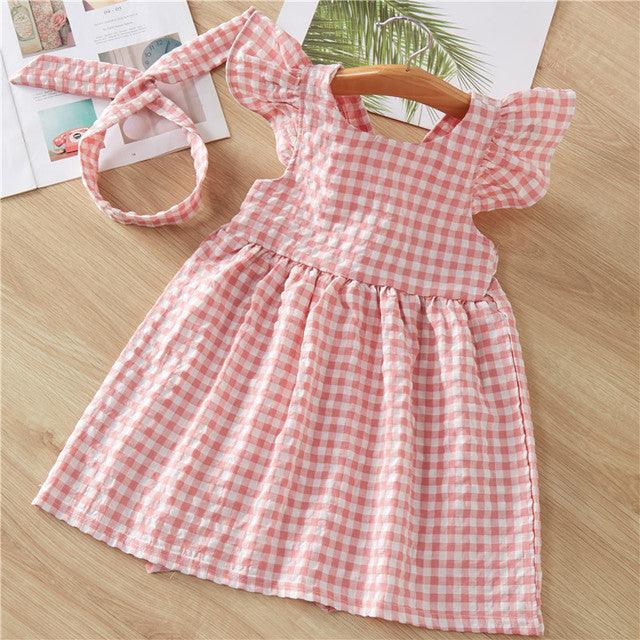 Baby Girls Dresses Summer Dresses Kids Sleeveless Cute - Amazitshop