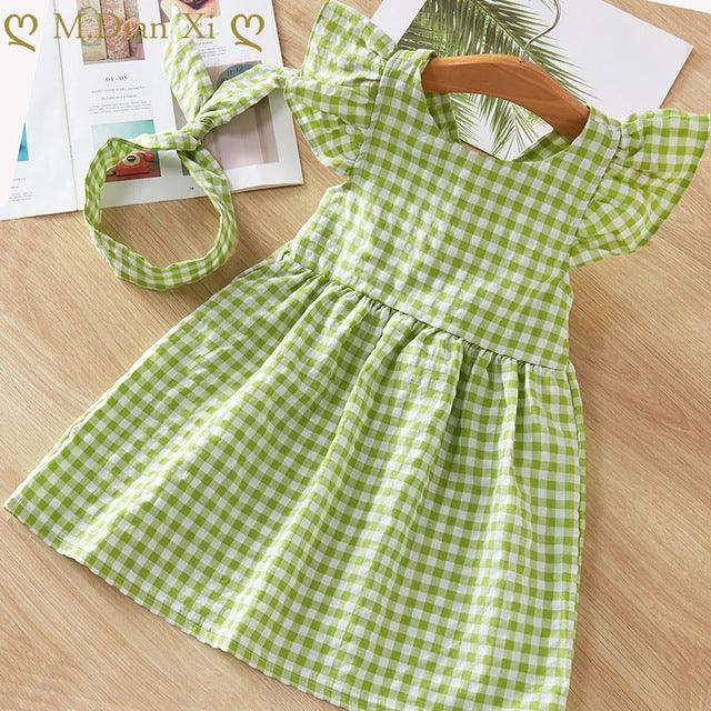 Baby Girls Dresses Summer Dresses Kids Sleeveless Cute - Amazitshop