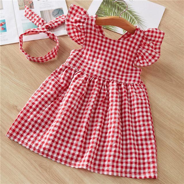 Baby Girls Dresses Summer Dresses Kids Sleeveless Cute - Amazitshop