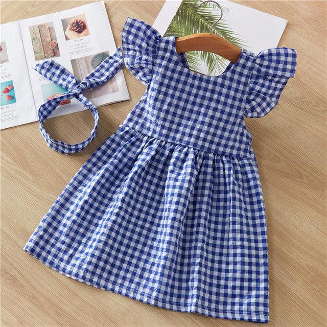 Baby Girls Dresses Summer Dresses Kids Sleeveless Cute - Amazitshop