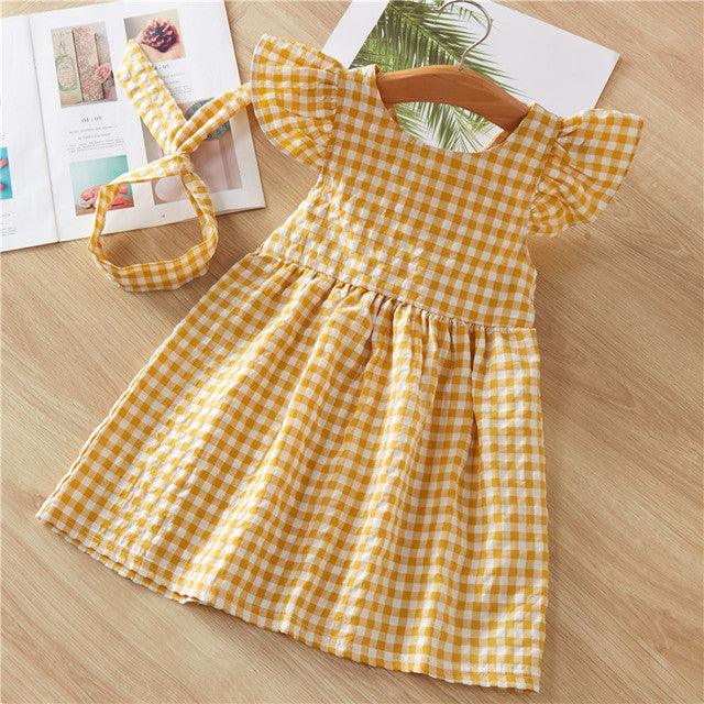 Baby Girls Dresses Summer Dresses Kids Sleeveless Cute - Amazitshop