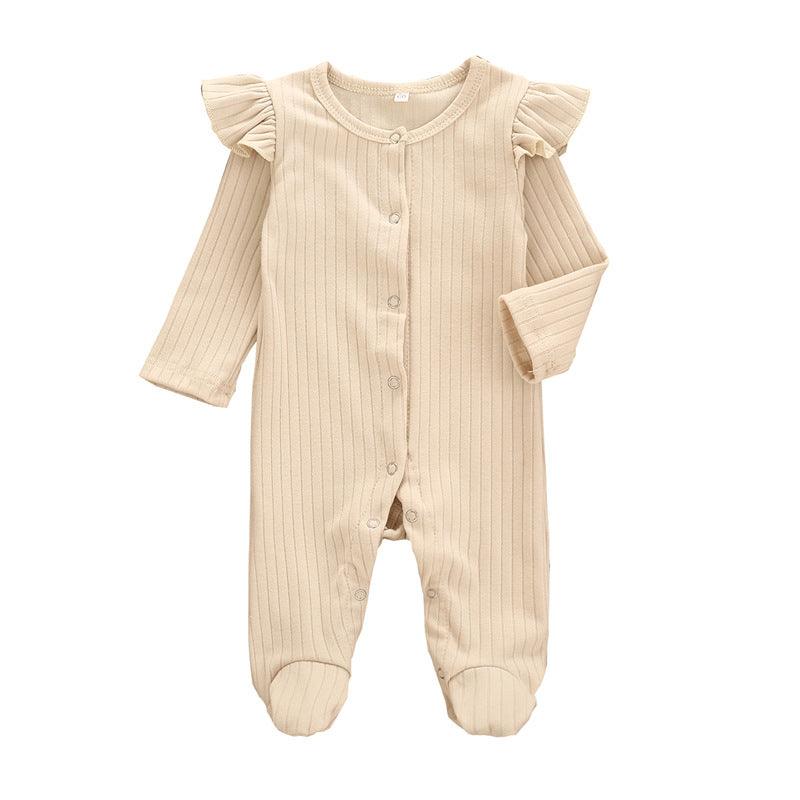 Baby Jumpsuits, Baby Autumn And Winter Clothes, Long Sleeves - Amazitshop