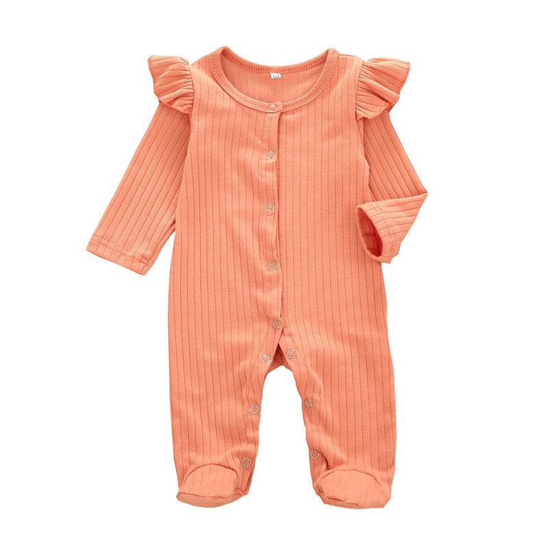 Baby Jumpsuits, Baby Autumn And Winter Clothes, Long Sleeves - Amazitshop